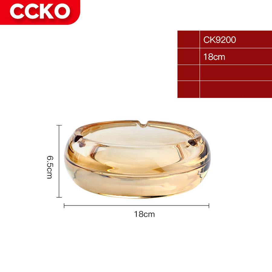 Gạt tàn tinh thể thuỷ tinh ccko ck9200 cao cấp
