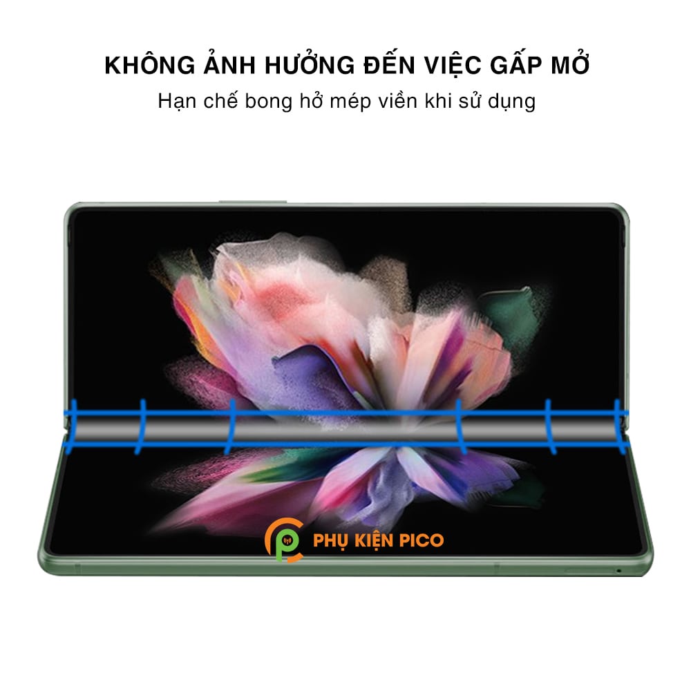 Dán màn hình Samsung Galaxy Z Fold 4 / Z Fold 3 / Z Fold 2 full màn hình chính dẻo trong suốt - Dán dẻo Samsung Galaxy Z Fold 4 5G / Z Fold 5 5G