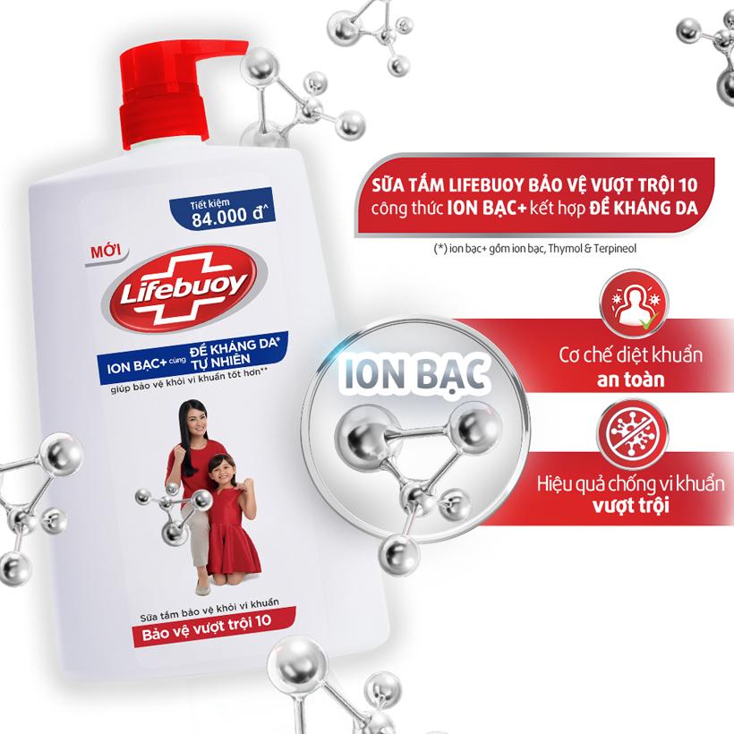 sữa tắm lifebuoy 1kg