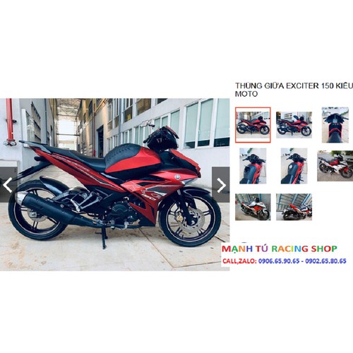 Thùng Đồ Exciter 150 kiểu Moto PKL