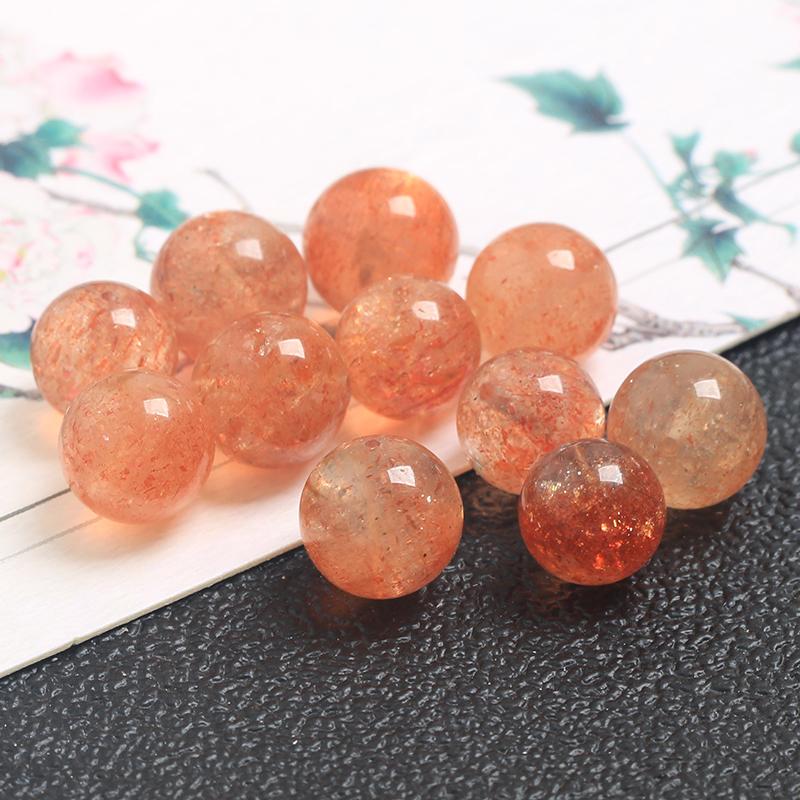[FreeshipMAX] hạt đá mặt trời dùng làm sản phẩm handmade DIY 8mm