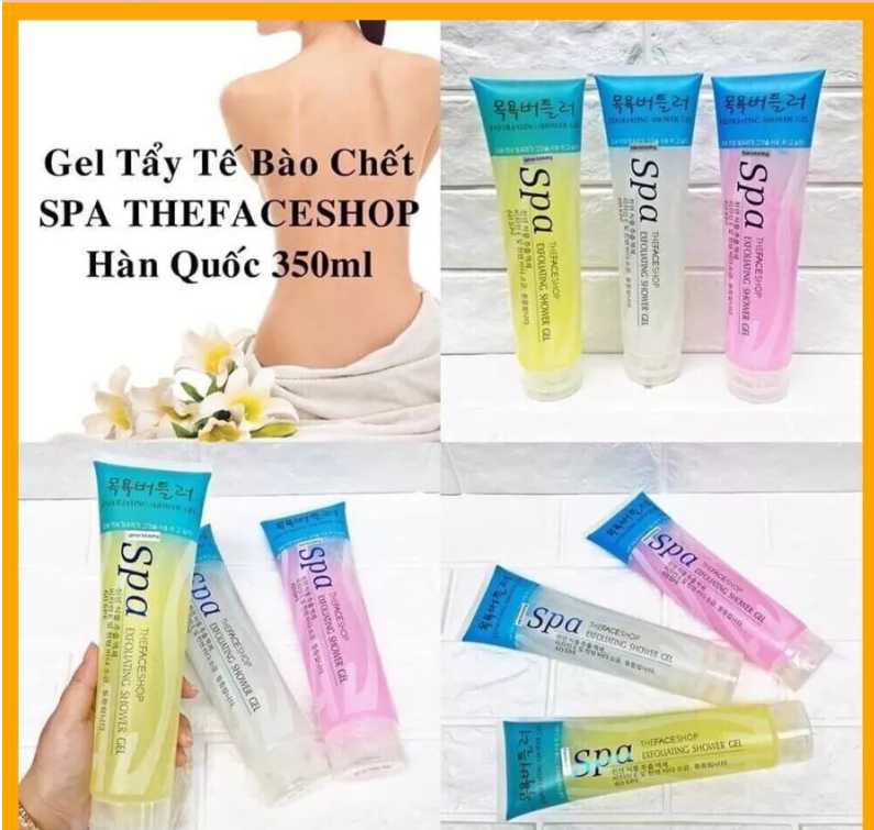 Gel tẩy tế bào chết spa 350ml