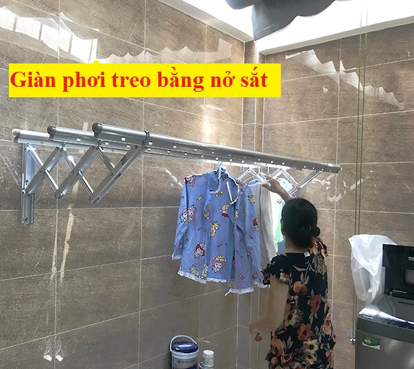 Giàn phơi thông minh gắn tường Cao cấp nhập khẩu
