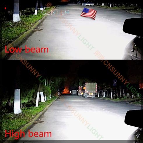 Đèn pha led chân H4 T1 Turbo New Model [ Bảo hành 6 tháng ]