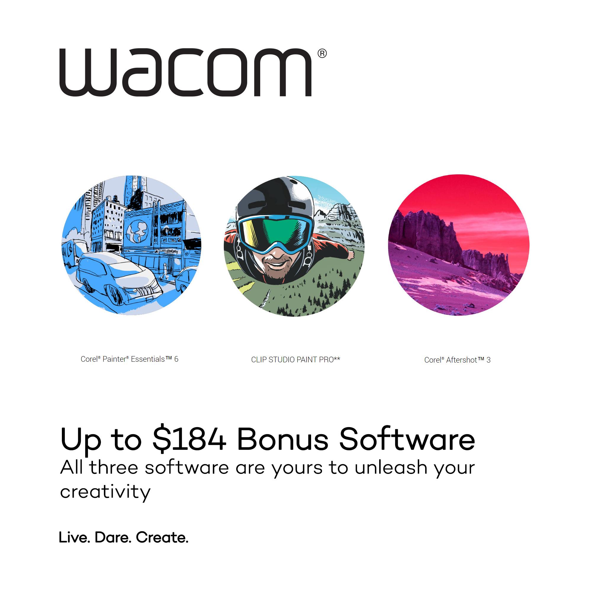 BẢNG VẼ ĐIỆN TỬ HIỆU WACOM INTUOS M BLUETOOTH CTL-6100WL
