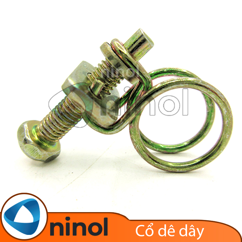 Cổ dê, đai siết , quai nhê 2 dây thép
