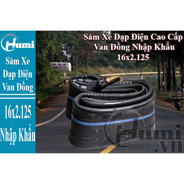 [ HÀNG CHÍNH HÃNG ] Săm Xe Đạp Điện 16x2.125 Nhập Khẩu, Siêu Bền