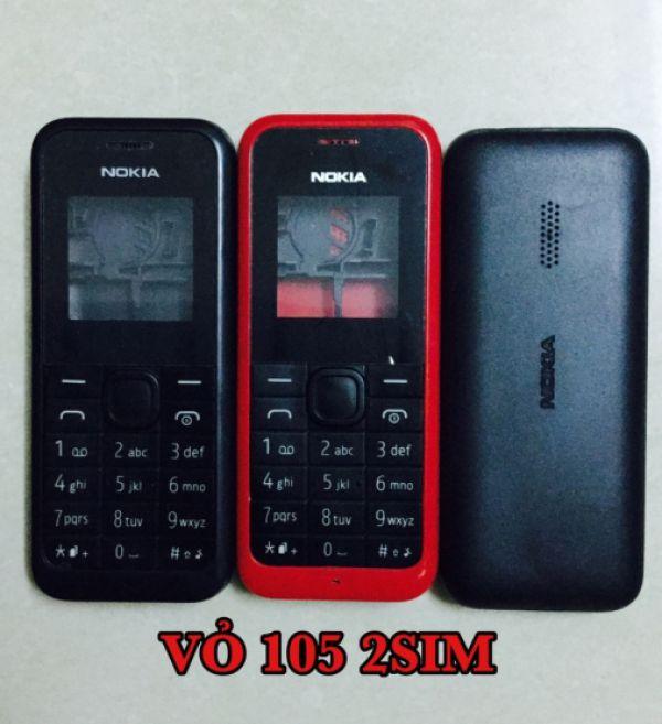 [HCM]VỎ PHÍM CÓ KHUNG DÙNG CHO MÁY NO.KI.A 105-2016 LOẠI 2SIM