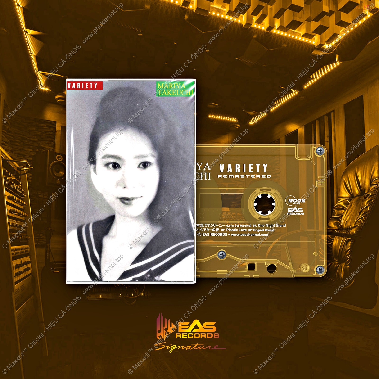 Băng cassette nhạc VARIETY - MARIYA TAKEUCHI (Remastered 30th Anniversary Edition) - EAS Records