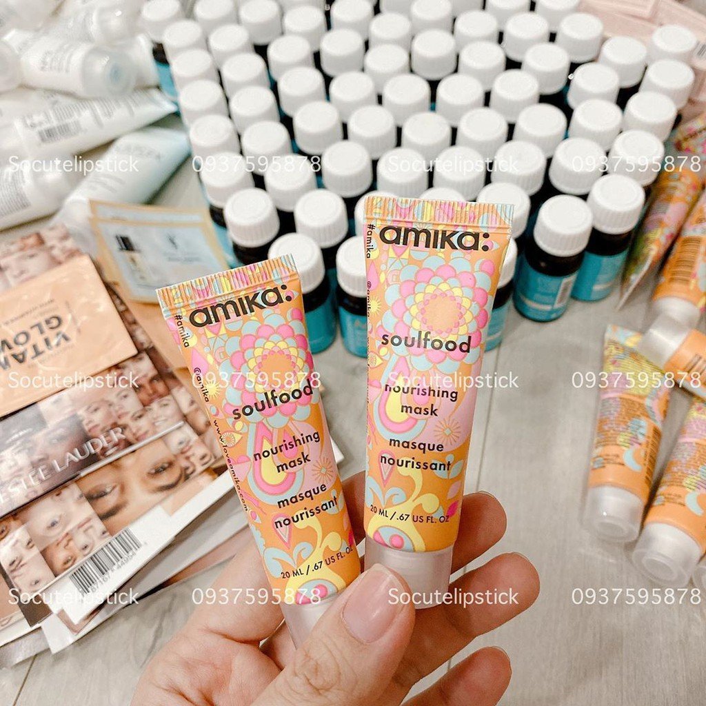 Mặt nạ phục hồi tóc Amika Soulfood Nourishing Mask 30ML