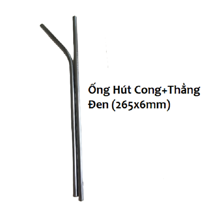 [HCM]Bộ Ống Hút Inox 304 Thép Không Gỉ - 5 Món Thân Thiện Với Môi Trường