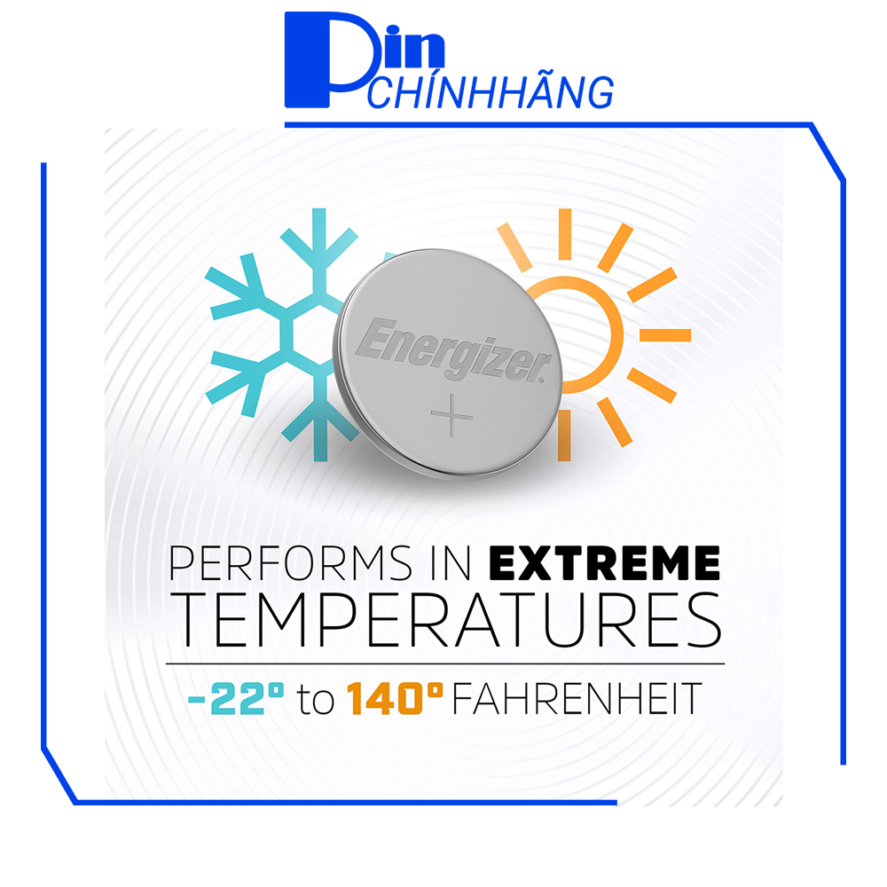 Pin Energizer 2032 3V - Pin remote xe máy, xe hơi, cmos pc, đồng hồ