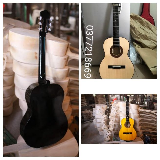 đàn guitar classic gỗ thông Q055 tặng bao đựng