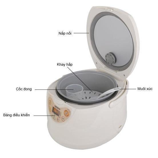 [HCM]Nồi Cơm Điện Tử Cuckoo CR-0821FI - 1.5 Lít