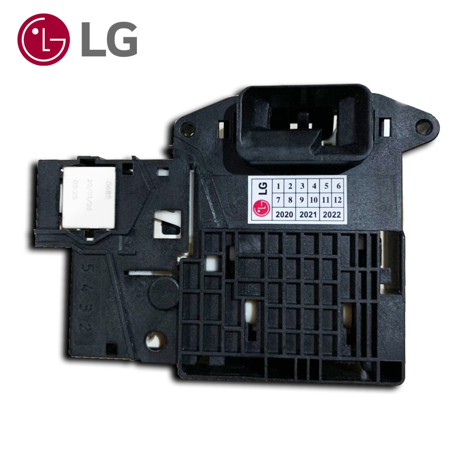 Công tắc cửa máy giặt cửa ngang LG inverter 4 chân - Khoá cửa máy giặt LG cửa ngang Loại đẹp chính hãng