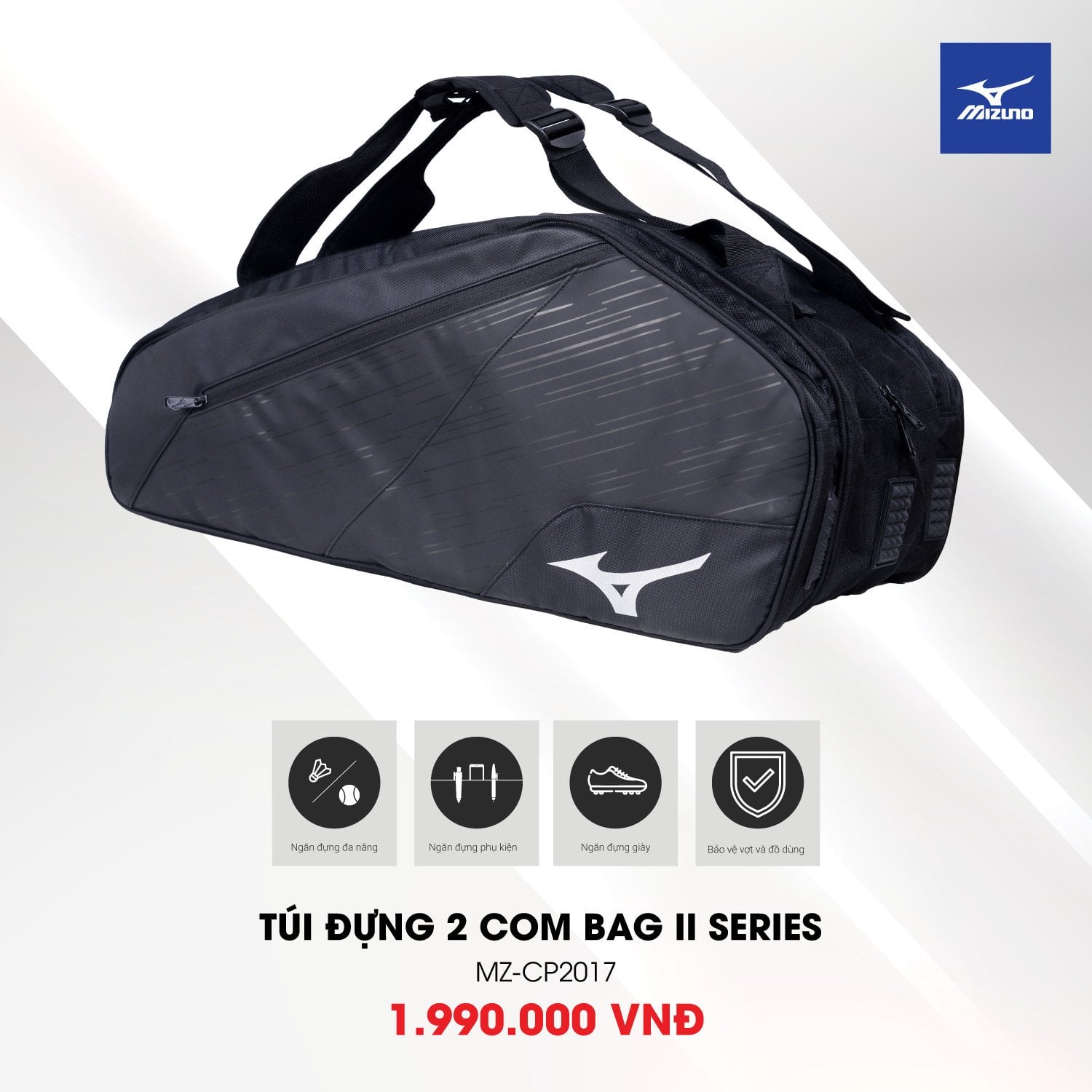 TÚI THI ĐẤU MZ-CP2017 MIZUNO