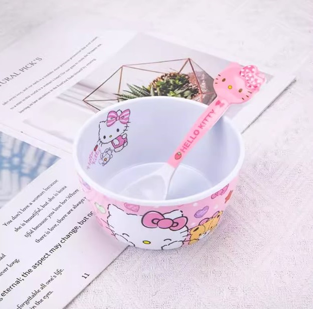 🌸[ HELLO KITTY ] CHÉN BÁT TÔ DĨA LY CỐC MẪU MỚI