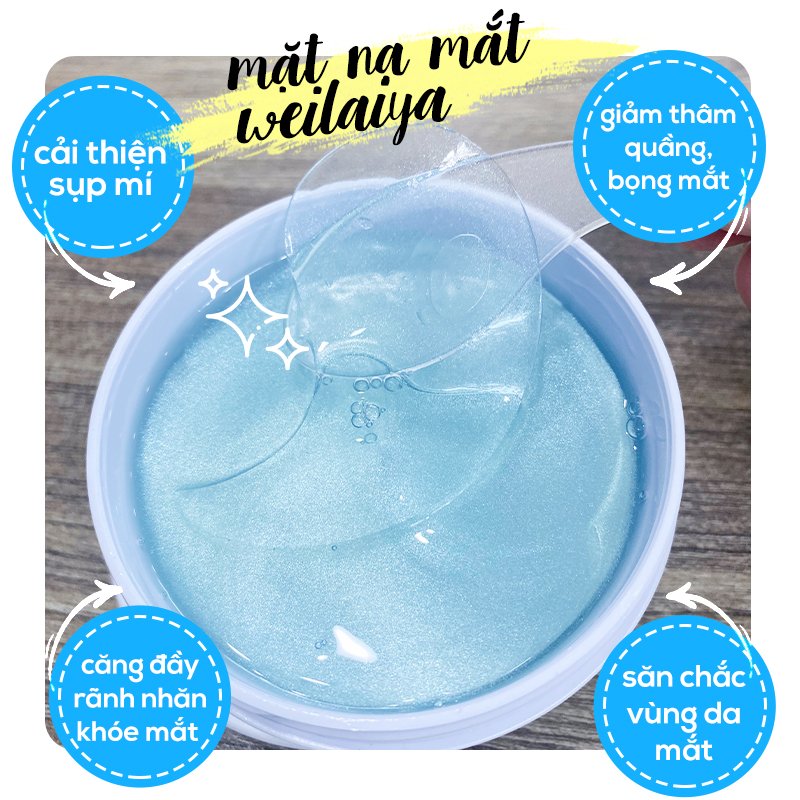 Mặt nạ mắt WEILAIYA mờ thâm xóa nhăn mắt
