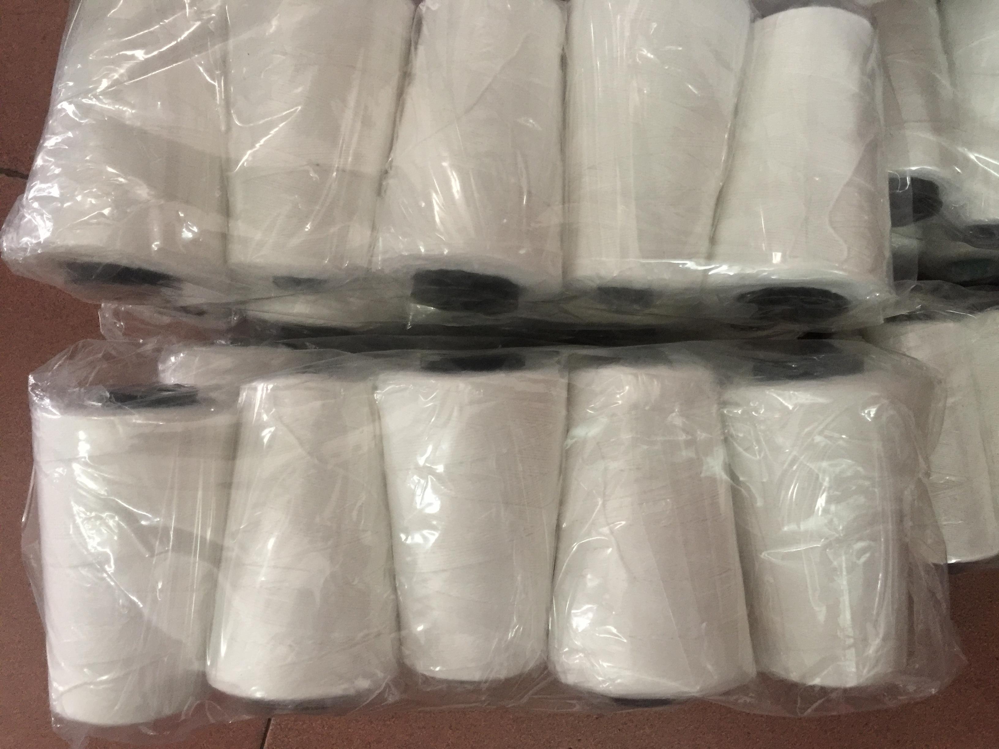 Chỉ May Bao PE (Màu Trắng) - 1 Cuộn Chỉ May (Bao Gạo, Bao Đường, Bao Xi Măng, ...)