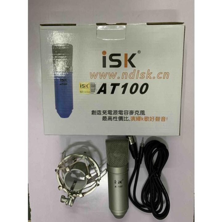 Mic thu âm isk at 100 livestream