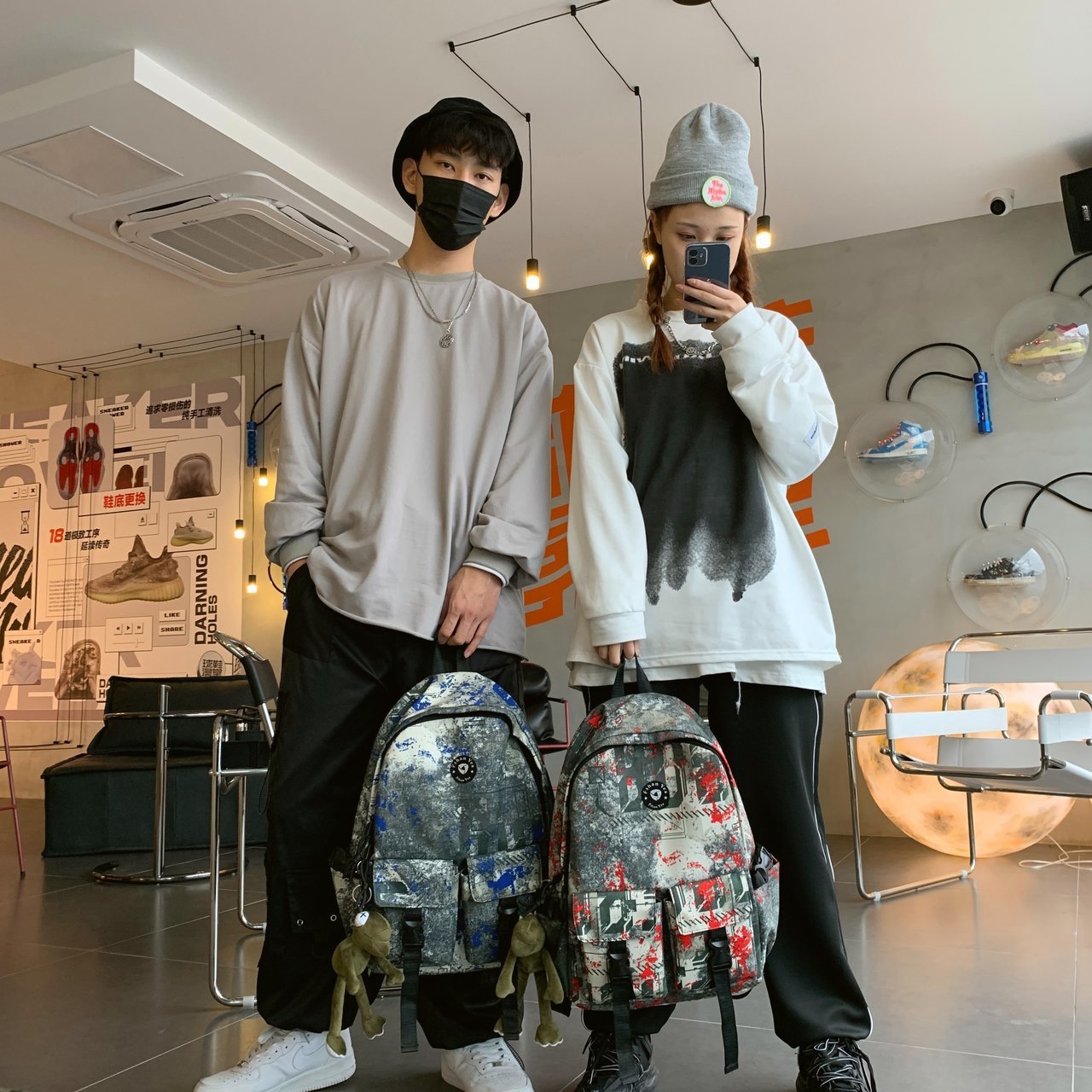 balo unisex thời trang chống nước