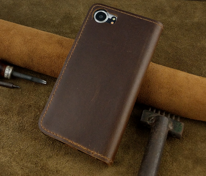 Bao Da Blackberry Keyone Handmade Da Bò Thật