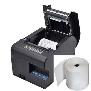 GIẤY IN HÓA ĐƠN K80 PHI 80 ( K80x80 mm ) , 1 CUỘN