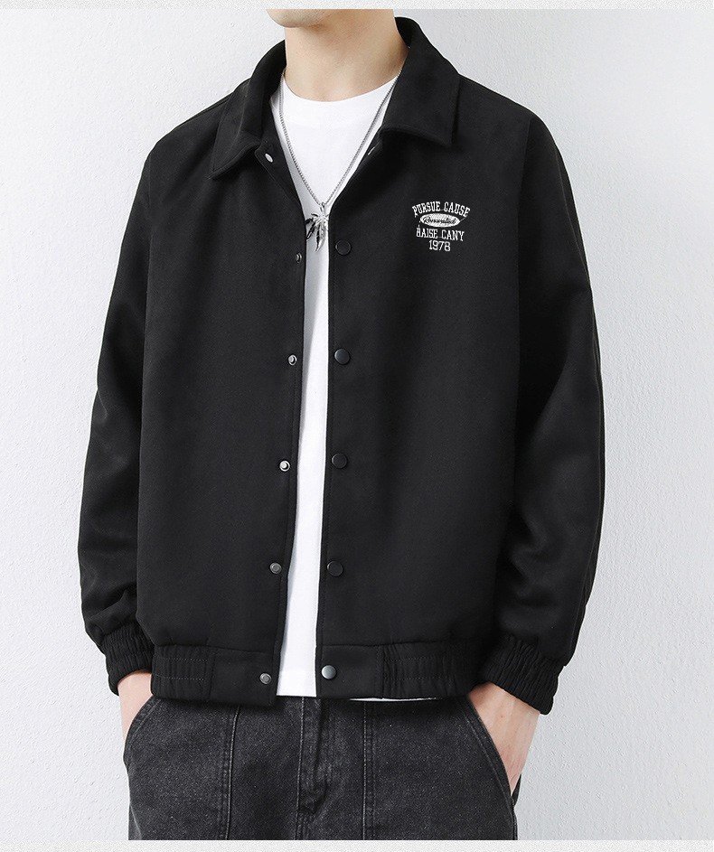 Áo khoác nam da lộn, áo khoác nam đẹp Hàn Quốc được yêu thích mẫu mới năm 2024 ( HÌNH THẬT)