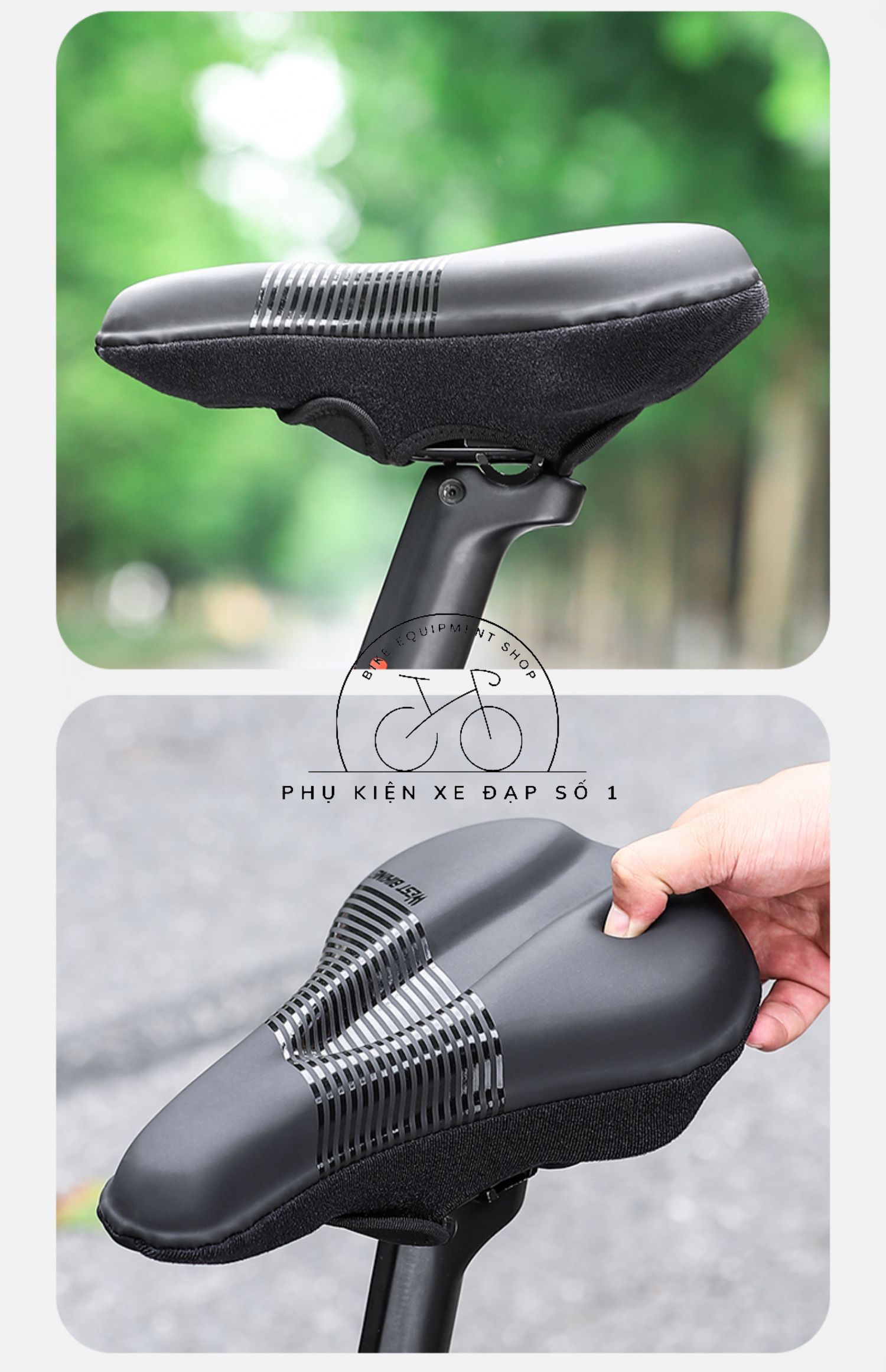 NỆM BỌC YÊN XE ĐẠP WEST BIKING