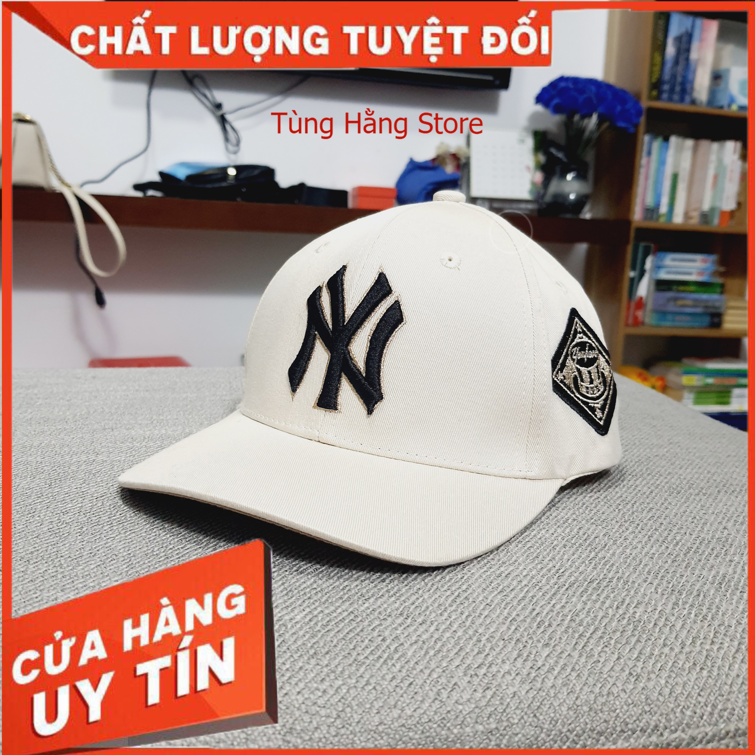 Hat NY embroidery high-end form đẹp personality (hy)