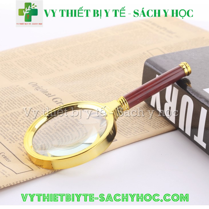 Kính lúp đường kính 80mm ( phóng đại 10 lần , tháo được chân)