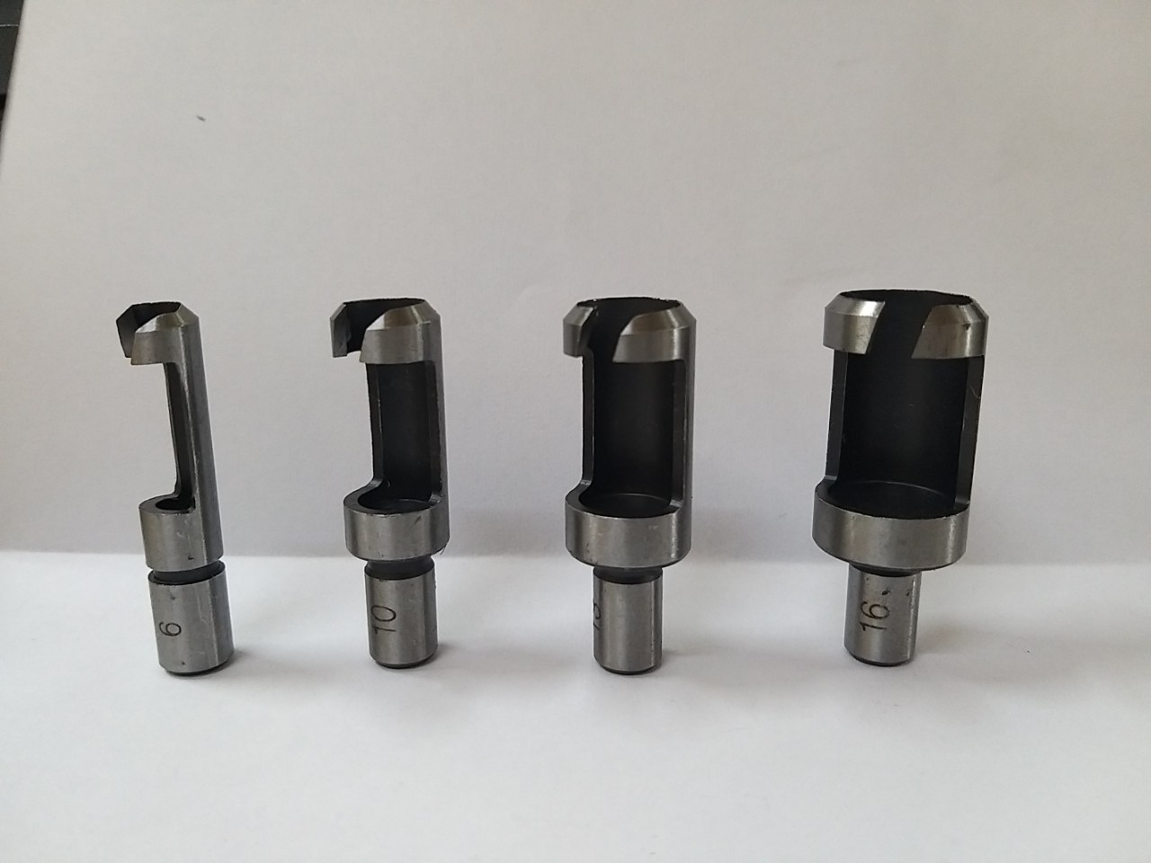 BỘ 8 MŨI KHOAN KHOÉT LẤY CHỐT GỖ, NÚT GỖ
