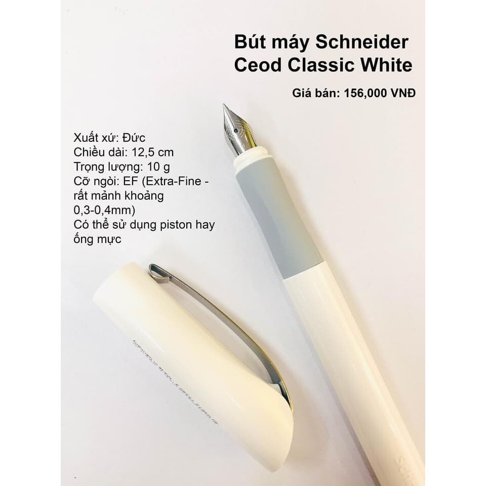 BÚT MÁY SCHNEIDER CEOD CLASSIC NGÒI EF