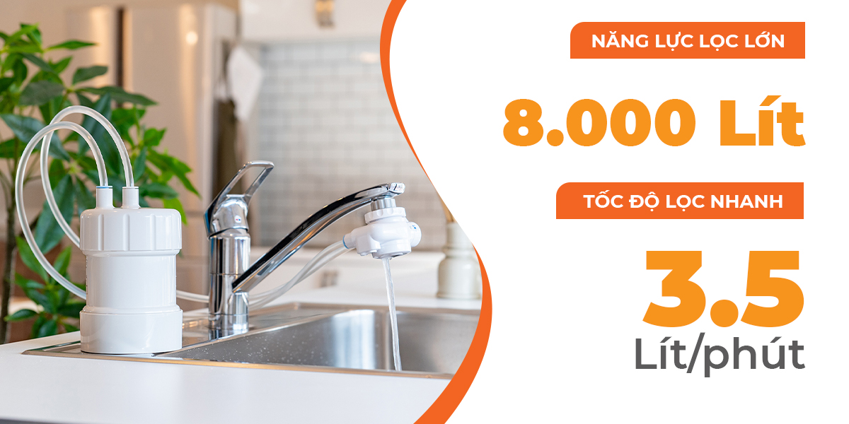 Máy lọc nước Nhật Bản Kitz Purifree PF-G4 (Lọc nước giữ khoáng - hàng chính hãng - Made in Japan)
