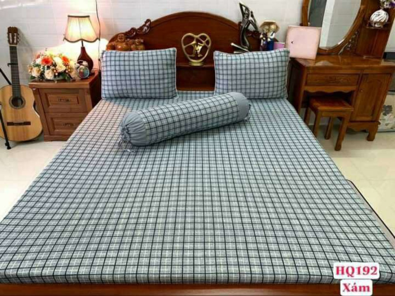 Ga thun lạnh HÀN QUỐC  1m8x2m nệm 20-25cm
