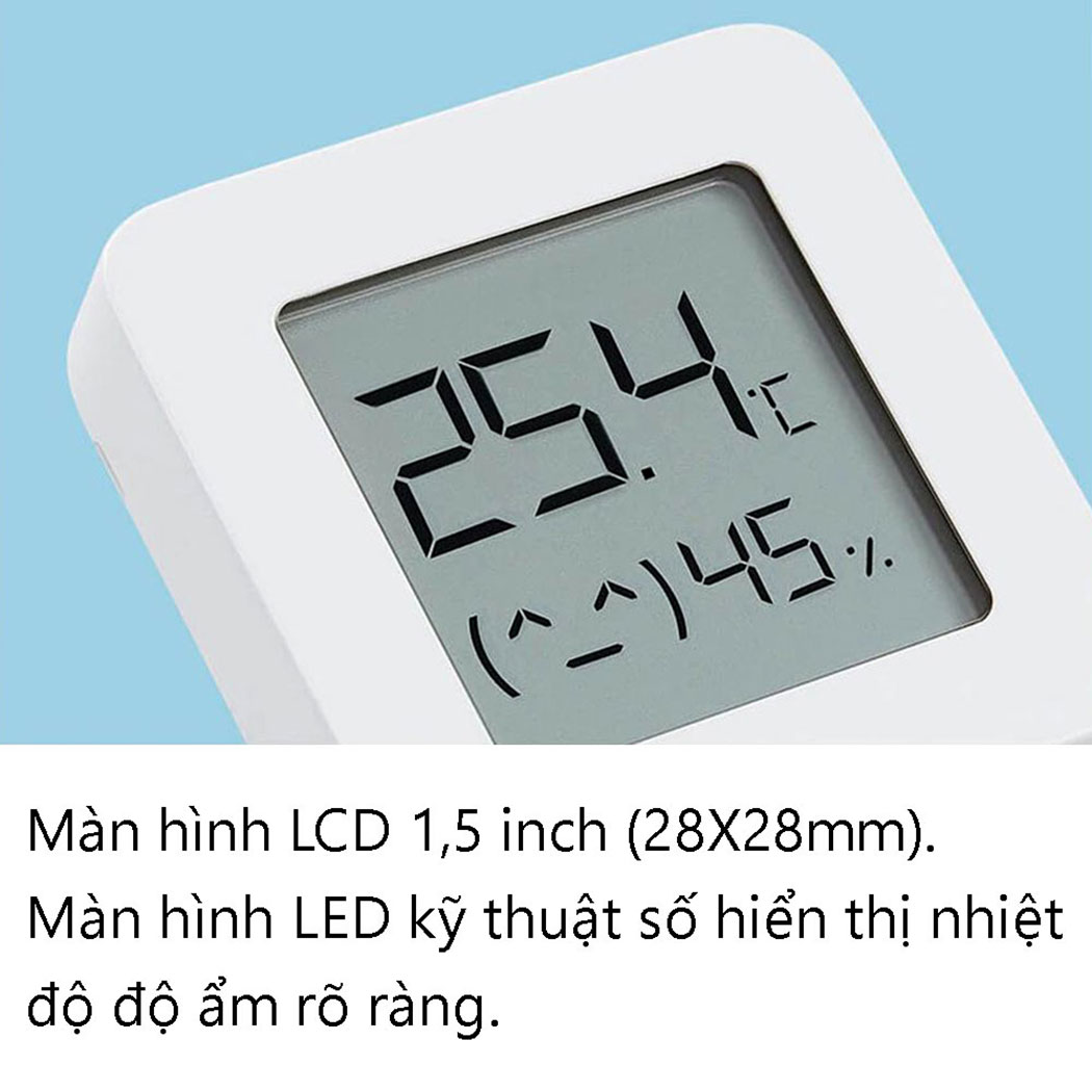 Đồng hồ đo nhiệt độ và độ ẩm Mijia 2 - Shop Điện Máy Center