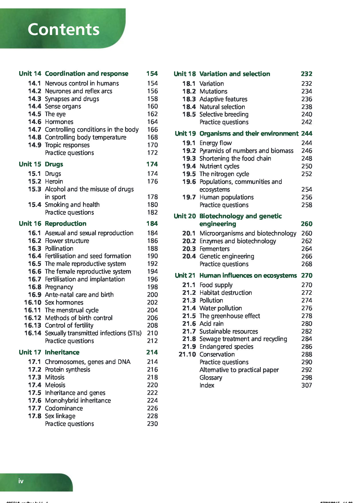 Essential Biology for Cambridge IGCSE