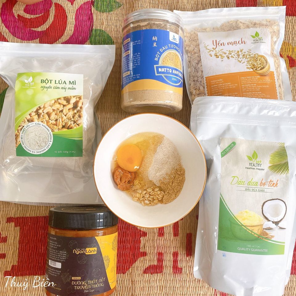 Bột lúa mì nguyên cám VietHealthy 500g