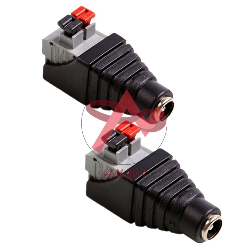 Bộ jack nối nguồn đực-cái kiểu nối nhanh