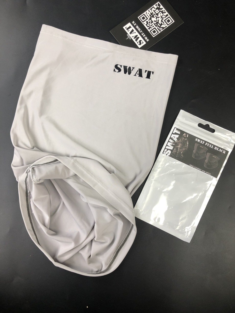 Khăn đa năng Swat màu xám siêu đẹp
