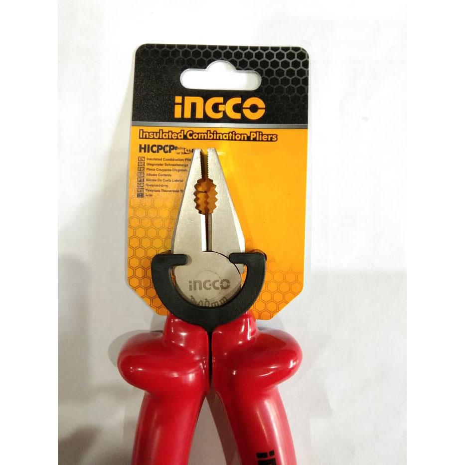8inch Kìm răng cách điện INGCO HICP01200