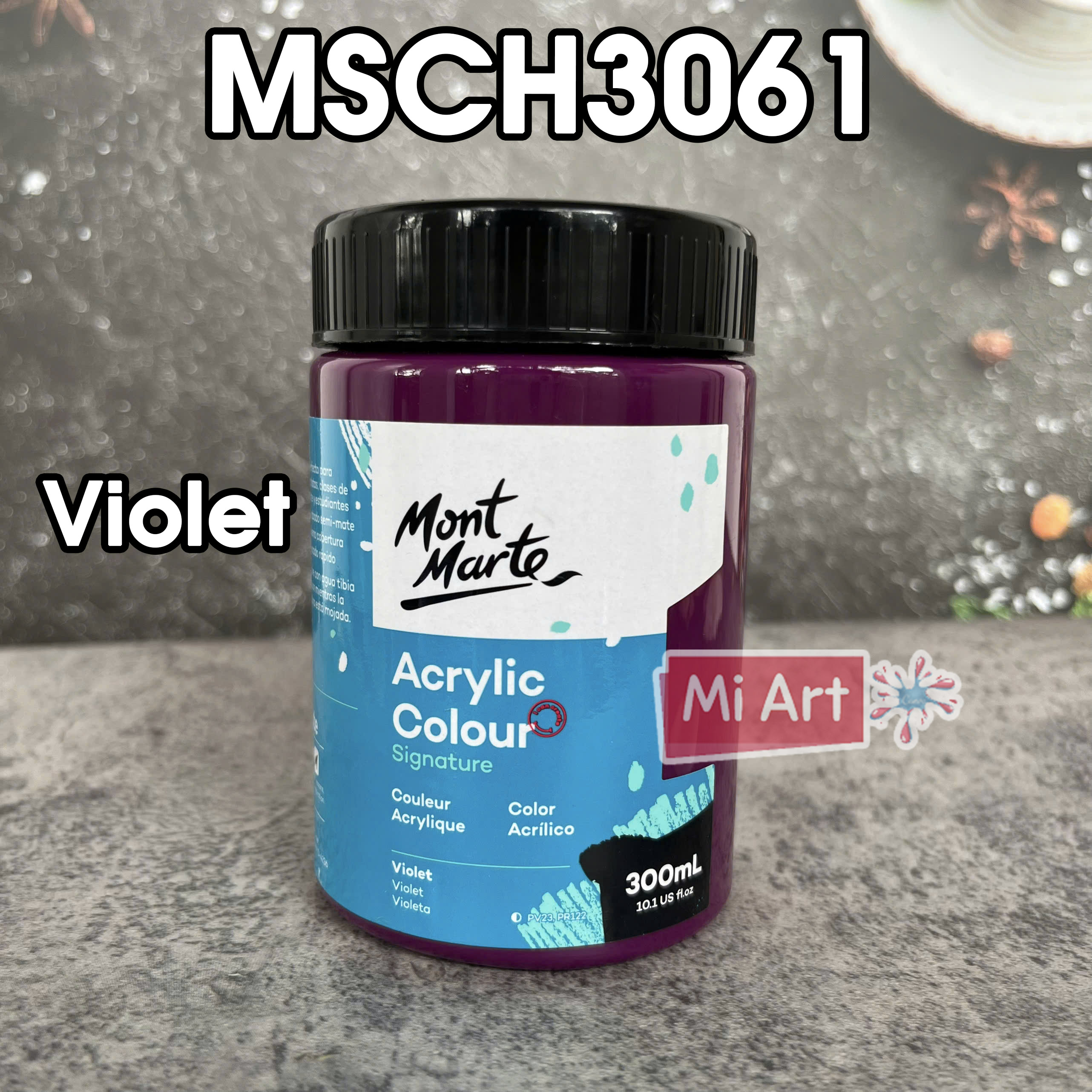 [Giao Hỏa Tốc] Màu Acrylic Mont Marte 300ml Signature
