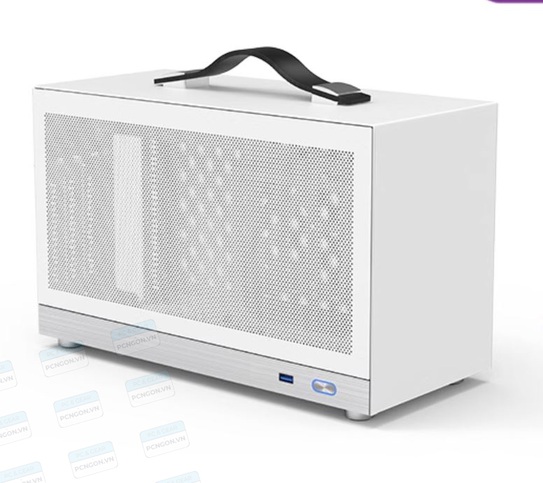 [PCNGON] Shinny snake S400 mini ITX computer case -white (with  3.0 riser)