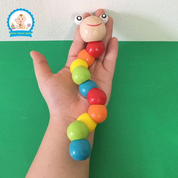 Combo 6 món đồ chơi gỗ cho bé phát triển trí tuệ