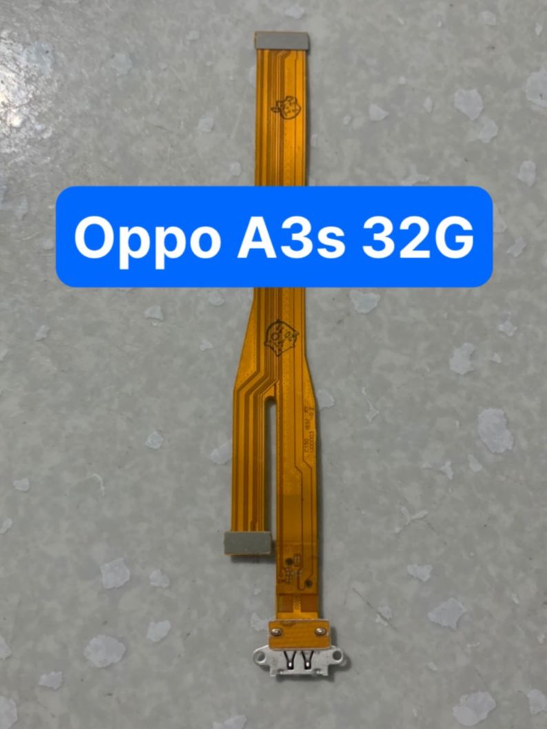 cáp sạc A3s bản 32G có lỗ chọc khay sim phía trên