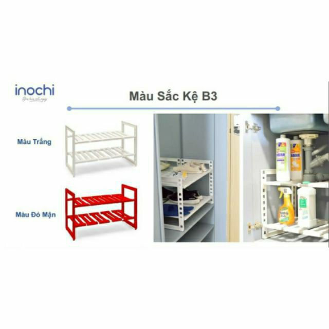 Kệ Gầm Bếp Đa Năng 2 Tầng Inochi