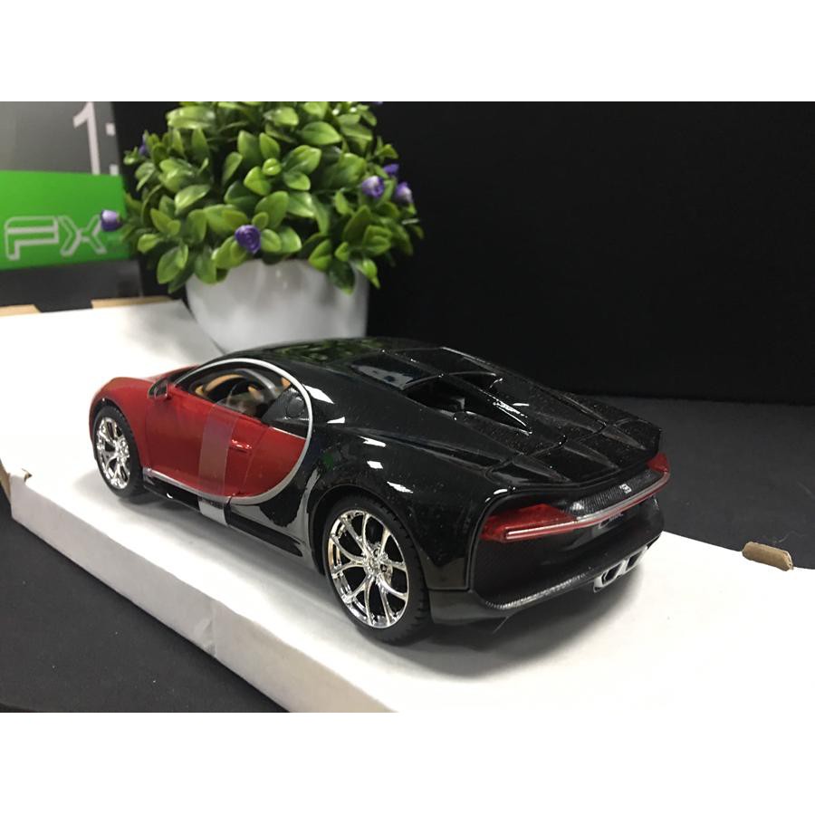 mô hình xe kim loại Bugatti Chiron 1: 24