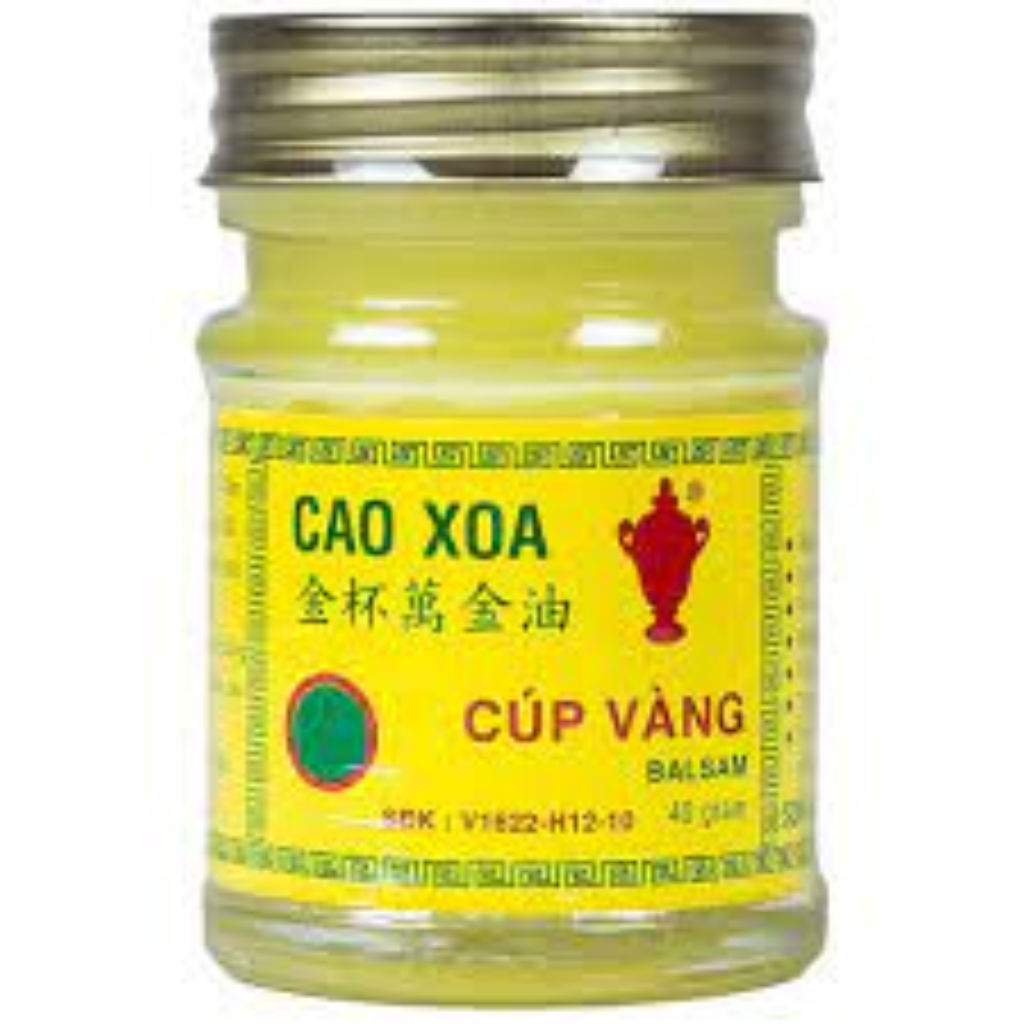 Cao xoa Cúp Vàng BALSAM , dầu cù là 40g