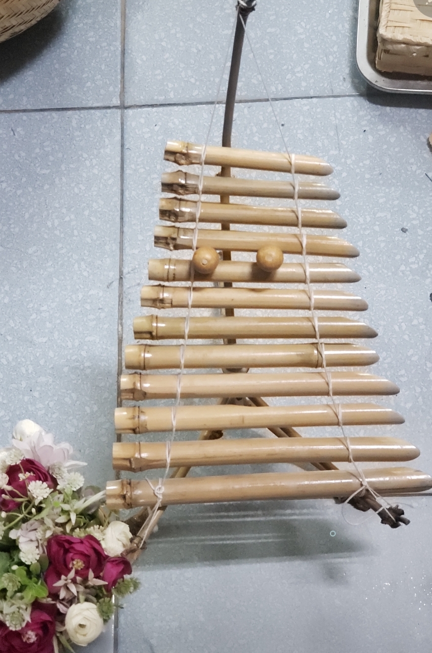 Đàn T'rưng nhạc Cụ Dân Tộc mini