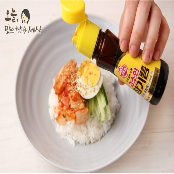 Ottogi Sesame Oil 55ml - Sesame Oil Imported from Korea